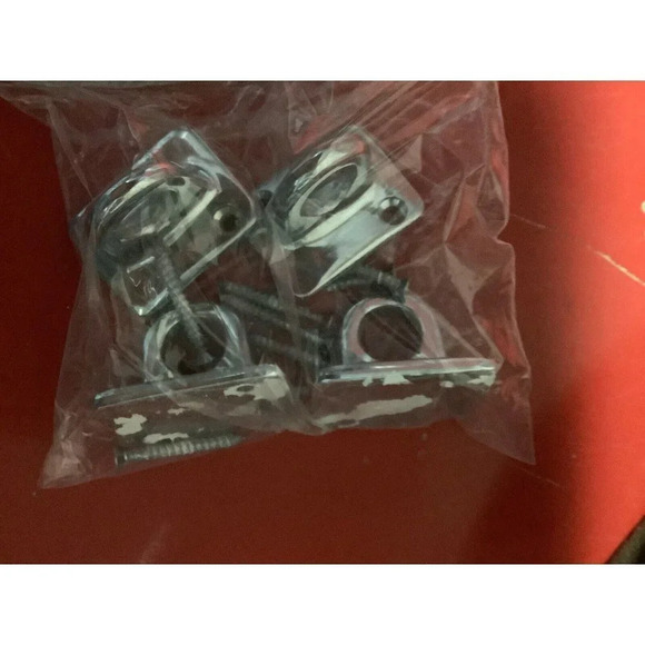 Brown Velvet Hanging Ropes, Safety Queue Barrier Ropes W/Polished Silver Hoops - Picture 4 of 4